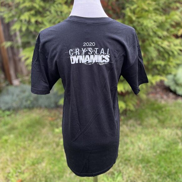 Crystal Dynamics 2020 Square Enix T-Shirt Size Small Unisex Cotton Video Games - Picture 6 of 11